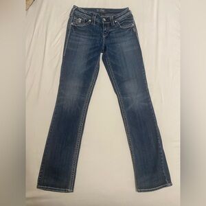 Silver Jeans Suki 17” Flap Bootcut Western 26x33